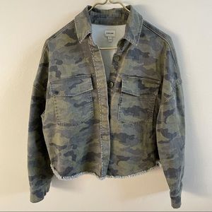 Sneak Peek camouflage print jacket